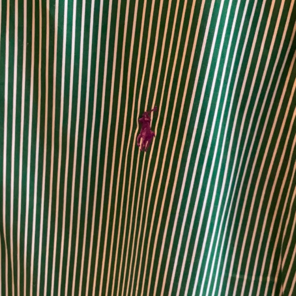 Men’s custom fit XL Polo Ralph Lauren button down shirt.